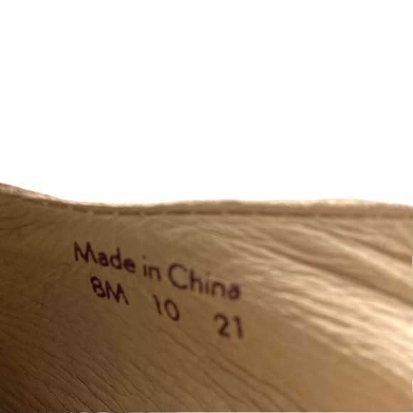 Jack Rogers Audrey Linen Flat Espadrille Shoes Size 8 - Picture 7 of 8